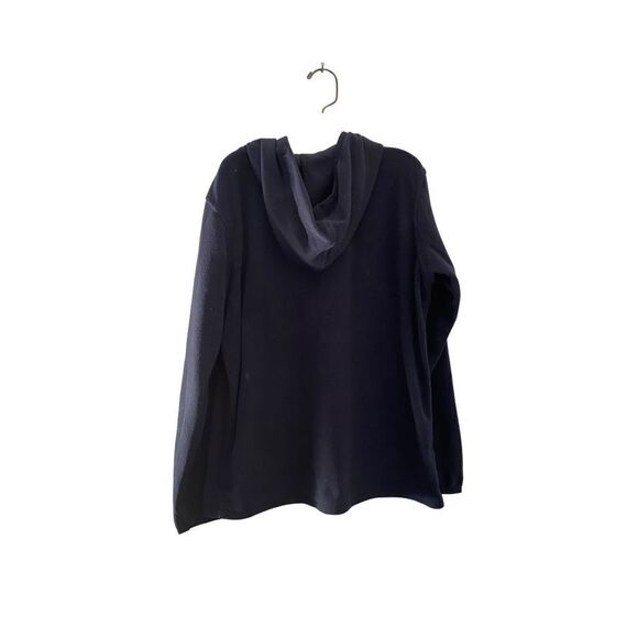 Columbia unisex Childs navy blue fleece full, zip, light weight jacket, size med - Picture 2 of 4